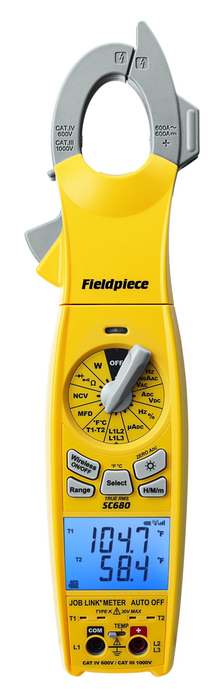 Wireless power clamp meters Mechanical Business