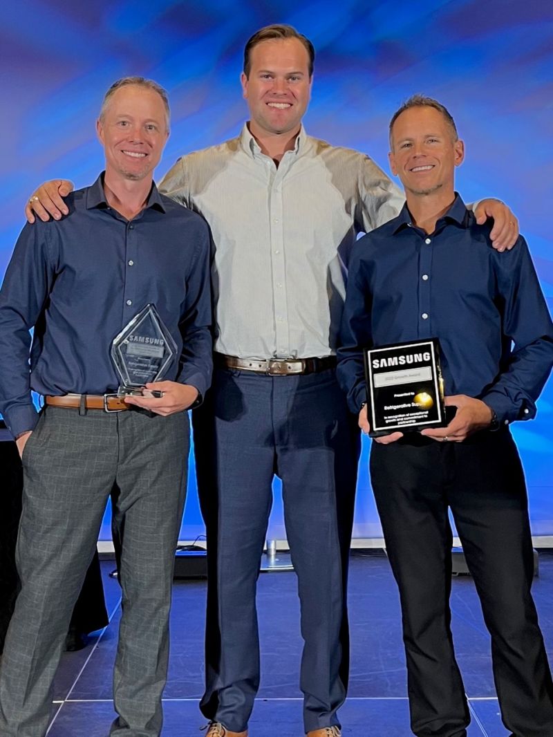 RSL receives two Samsung awards Mechanical Business