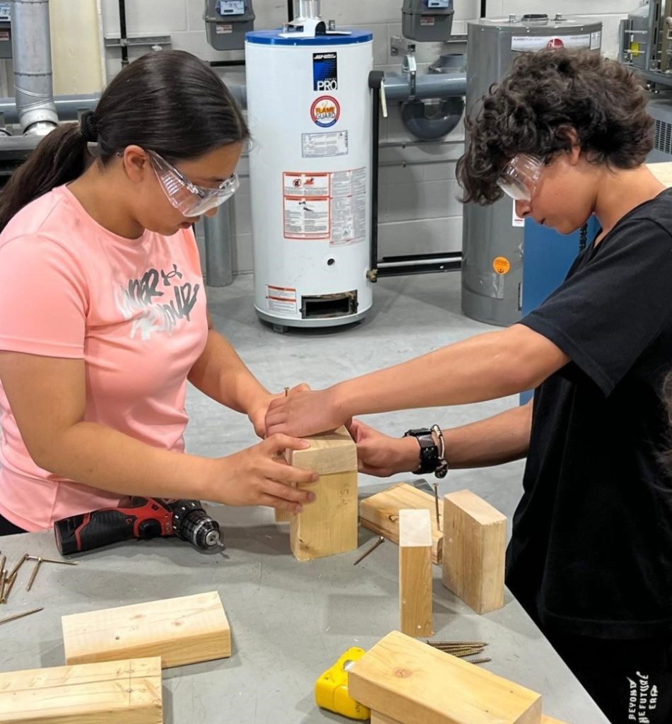 Students gain hands-on experience at Skilled Trades Camp summer program ...